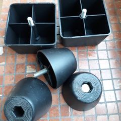 Sofa Legs, Set Of 5 Plastic Legs