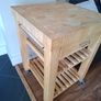 Mobile Butchers Block / Kitchen Island Image 2