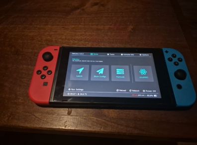 Modded Nintendo Switch (picofly chip)