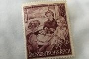 1944 WW2 German stamp