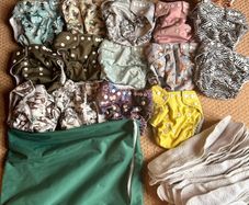 Little Lamb Resuable Nappies Bundle