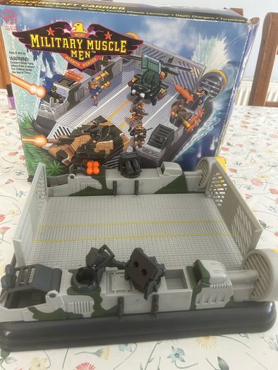 Vintage Military Muscle Men Mighty heroes