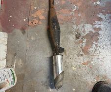 Exhaust pipe for Quad