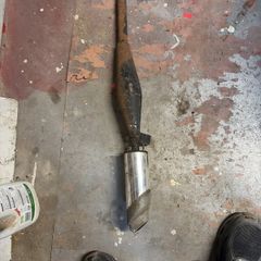 Exhaust pipe for Quad