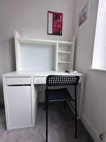 Ikea Micke Desk White 105x50cm