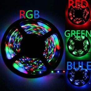 Bluetooth 5M 3528 RGB 300 Led SMD Flexible Fairy Kitchen PC TV Home Light Home Bar DJ Light Effect Bar Club Band Strobe Strip Lamp 24 key IR Remote