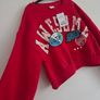 8years, With Tags Next Red Varsity Sweatshirt Image 2