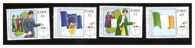 1998 Ireland Democracy Commemorative Stamps Mint Never Hinged (MNH)