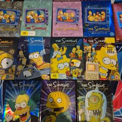 Simpsons complete season dvd bundle lot