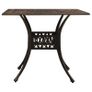 3 Piece Bistro Set Cast Aluminium Bronze Image 3