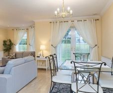 Elegant White Curtains, Excellent Condition