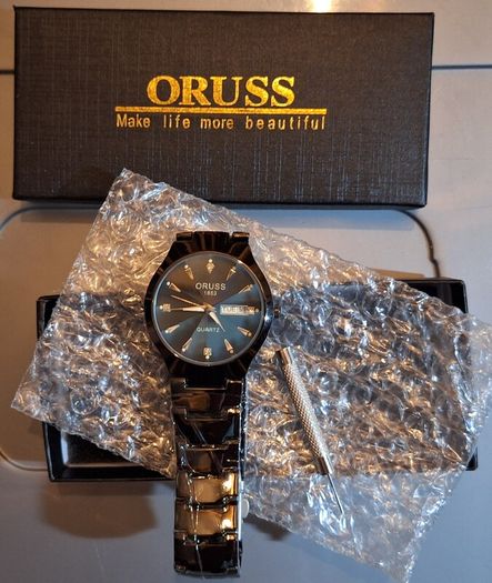 Oruss mans quartz watch