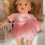 Baby girl doll NINES D'ONIL Tita Bailarina Mec Ingles speaking mechanism brand new Image 3