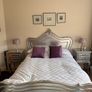Silver Antique Style solid wood Bed Image 2