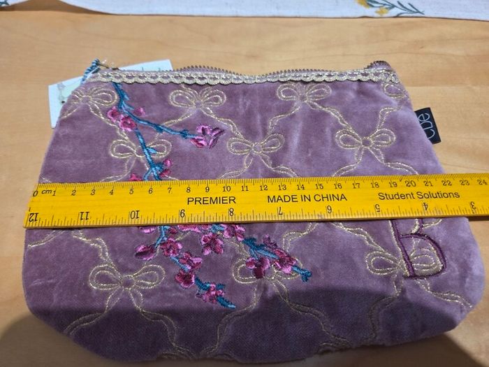 CAROLYN DONNELLY Eclectic Bird & Floral Quilted Travel Bag