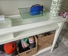 Ikea Liatorp Console white table