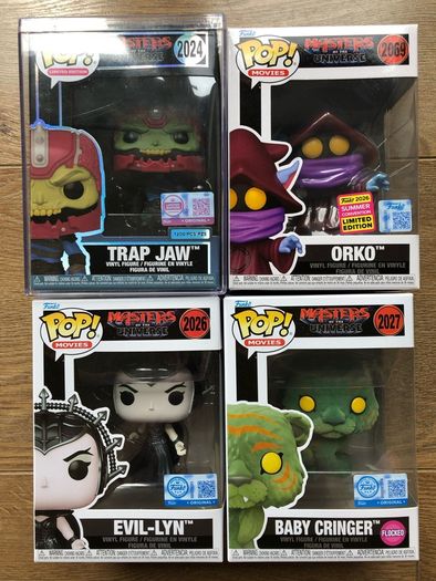 Funko Masters of the Universe Complete Set (10 Funko Pops!)