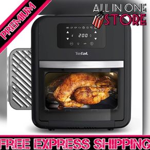 EasyFry 9-in-1, 11L Air Fryer Oven, Grill and Rotisserie 8 Programs inc Dehydrate, Roast, Bake and Toast Black FW501, 2000 W (FREE POSTAGE)