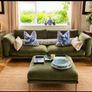 DFS Couch & Ottoman Image 2