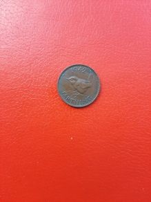 1942 British Farthing 1/4d