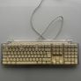 Vintage Apple Pro Keyboard M7803 Clear Acrylic Case AZERTY Layout Image 2