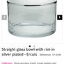 JUST REDUCED. Ercuis Salad Bowl With Silver Plated Rim - If interested, please contact me to discuss. Image 5