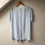COS Pure Silk Blue Blouse Image 5