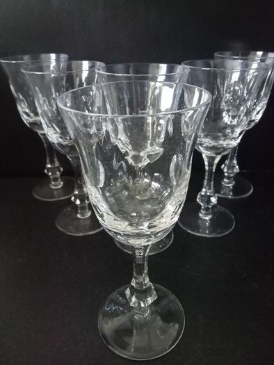 High quality similar to Waterford 24% lead crystal wine glasses