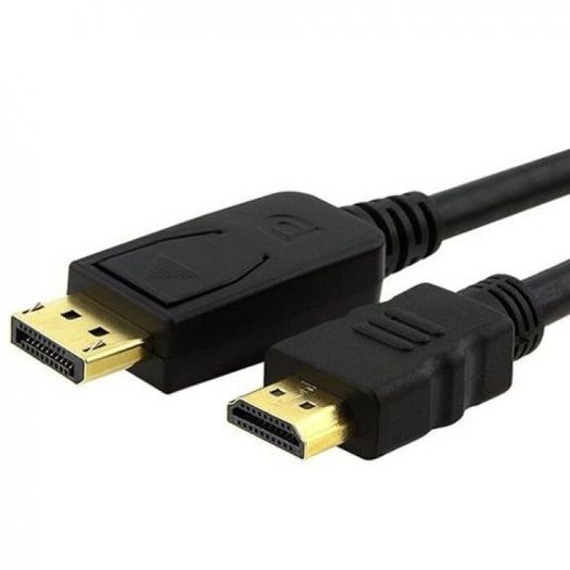 Displayport DP to HDMI Cable Adapter Converter For PC / Laptop 1.8M
