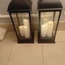 Floor lanterns standing 27 ins high and 21 ins width Image 2