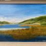 Landscape oil on board  signed J malony?Kilmore Lough typically refers to one of two lakes in Ireland, Image 2