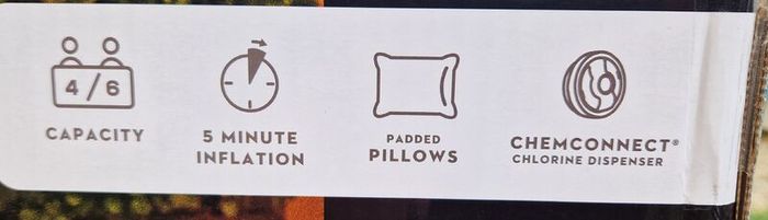 Brand New Bestway Lay-Z-Spa Hollywood Luxe