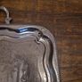 silver plate tray Image 6