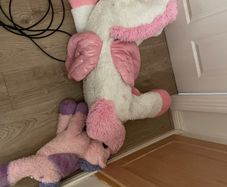 large unicorn teddy