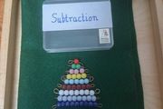 Montessori Short Bead Stair for subtraction