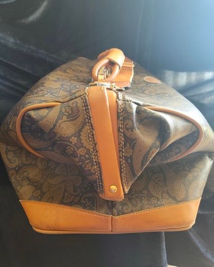 vintage Texier travel/duffel bag