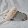 ugg scuffette slippers Size 3 eu 36 silver in excellent condition Image 5