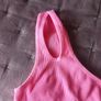 Pink cropped one shoulder T Shirt size m/l Image 2