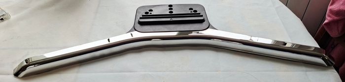 Brand New Unused TV Stand Base (Chrome/Silver Wing Pedestal)