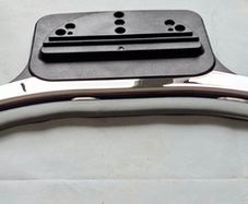 Brand New Unused TV Stand Base (Chrome/Silver Wing Pedestal)