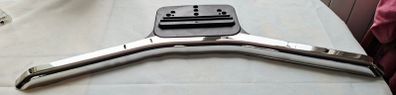 Brand New Unused TV Stand Base (Chrome/Silver Wing Pedestal)