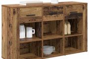 Sideboard Old Wood 100 x 30 x 59.5 cm Engineered Wood