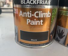 Anti climb paint