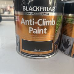 Anti climb paint