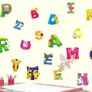 Animal Letters ALPHABET Nursery Children Room Wall Stickers Image 2