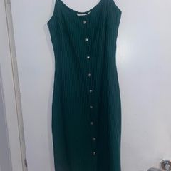 Dark green dress