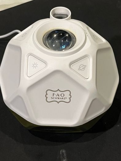 FAO Schwarz Galaxy Star Projector Night Light Laser Stars Nebula