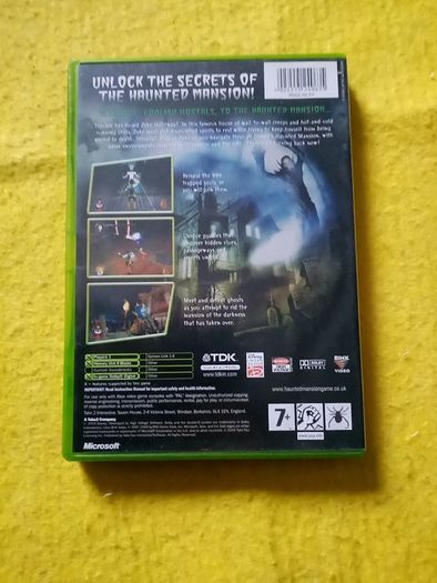 The Haunted mansion Disney Xbox Original Games Original Pal version
