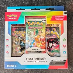 FREE Tracked Shipping. Pokemon First partner illustration collection Series 3