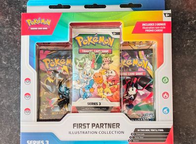 FREE Tracked Shipping. Pokemon First partner illustration collection Series 3
